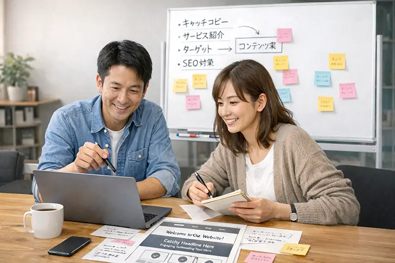 文章作成をサポートするイメージ